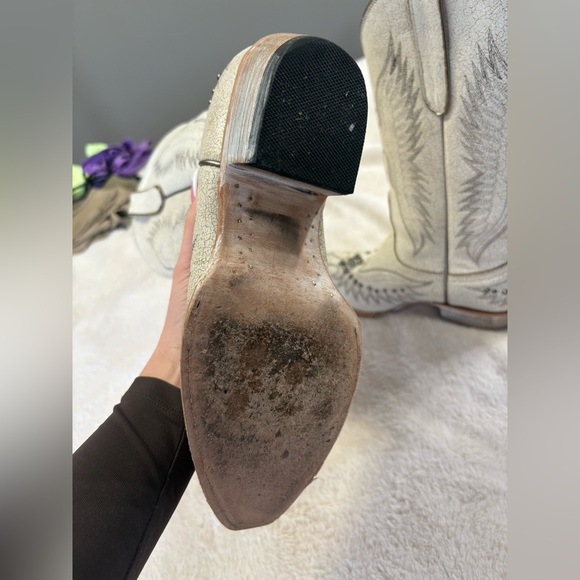 Idyllwind Miranda Lambert White Western Boots size 8 - Picture 11 of 14